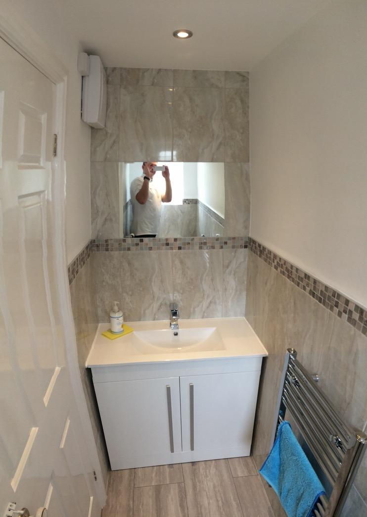 Cloakroom renovation in Northampton
