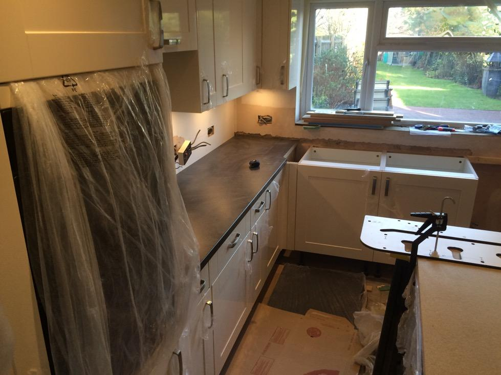 Kitchen and utility room renovation in Wavendon